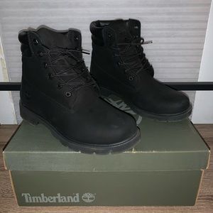 Black Timberland boots